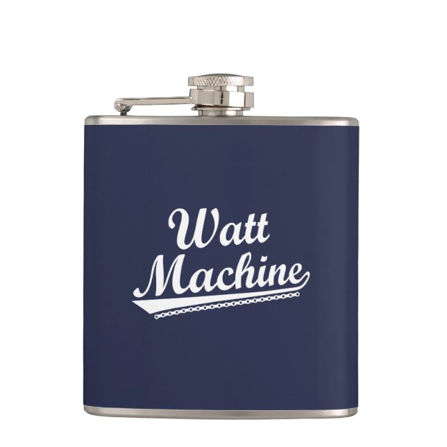 Flasques Watt Machine (Devant)