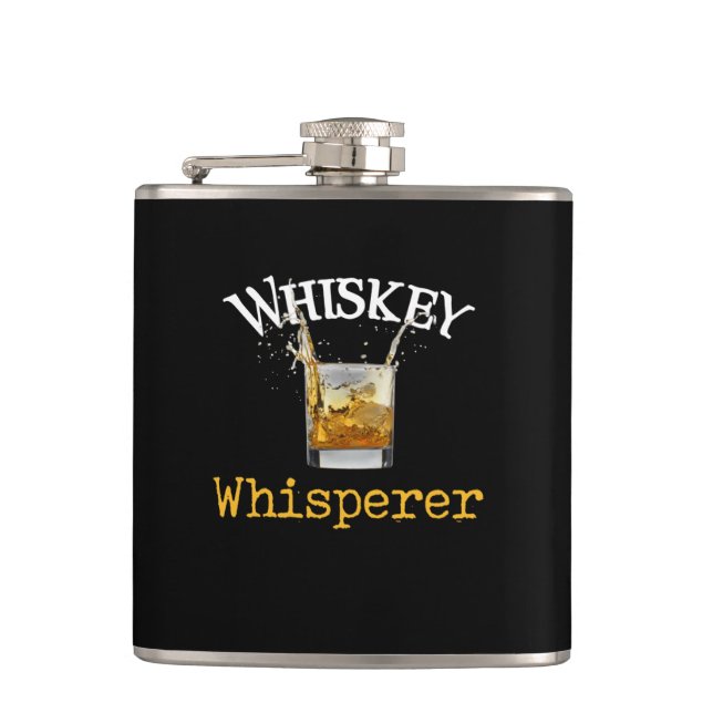 Flasques Whisperer de whisky classique (Devant)