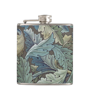 Flasques William Morris Acanthus Sage Fleur Floral Botaniqu