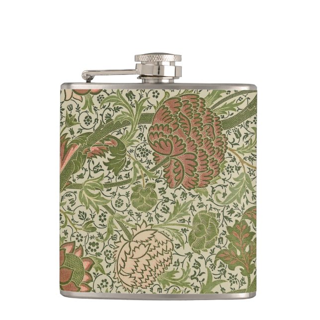 Flasques William Morris Cray Fleur de Sage Floral Botanique (Devant)