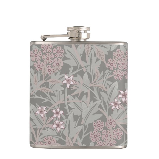 Flasques William Morris Jasmine Motif de fleurs (Devant)
