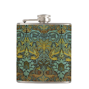 Flasques William Morris Peacock Dragon Fond d'écran