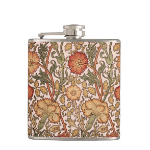 Flasques William Morris Rose Flower Fond d'écran Motif