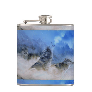 Flasques Wolf Spirits