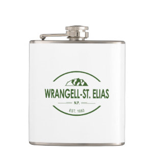 Flasques Wrangell-St. Le Parc national d'Elias