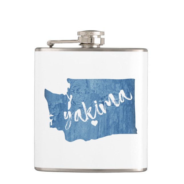 Flasques Yakima Washington Wood Grain (Devant)