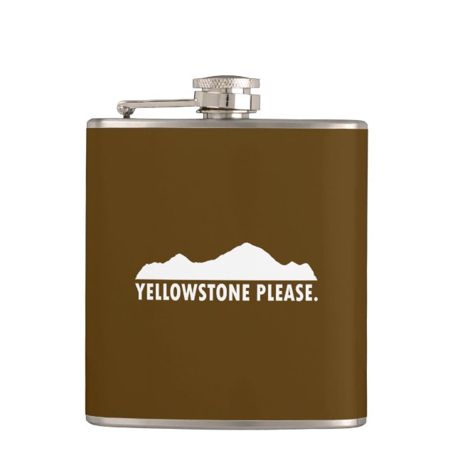 Flasques Yellowstone S'Il Vous Plaît (Devant)