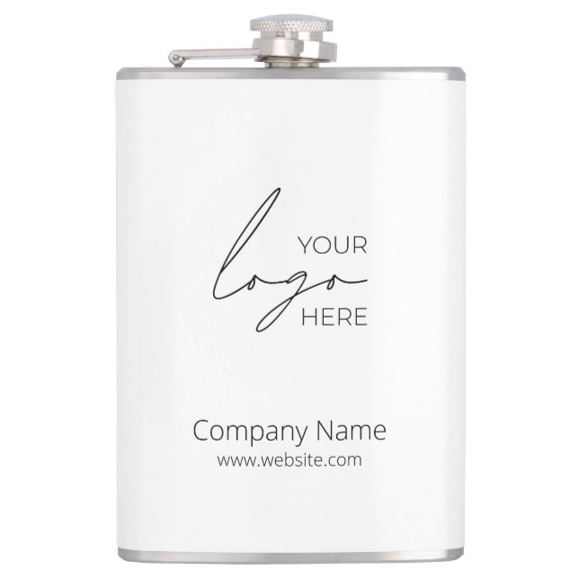 Flasques Your Business Logo Promoteur Business Company (Devant)