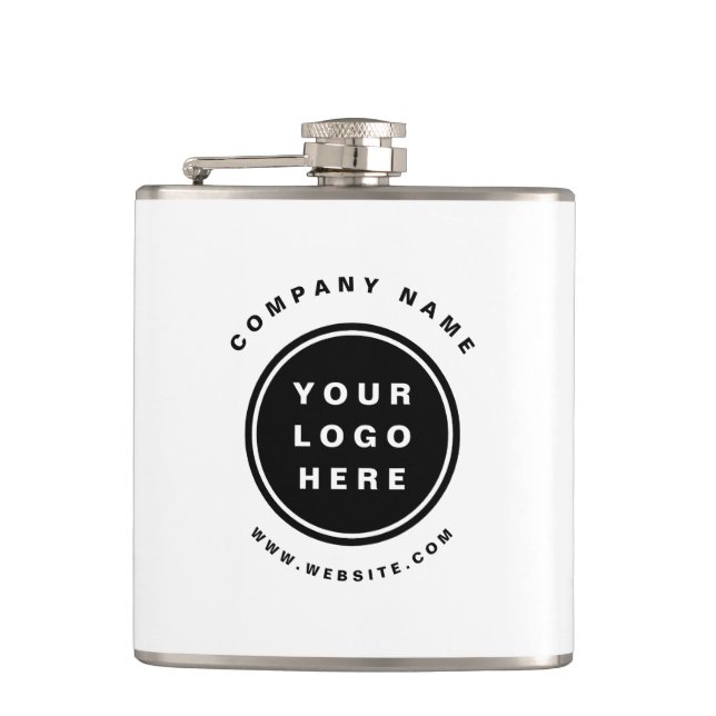 Flasques Your Business Logo Promoteur Business Company (Devant)