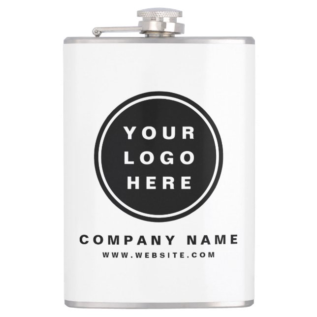 Flasques Your Business Logo Promoteur Business Company (Devant)