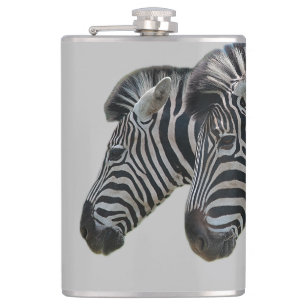 Flasques Zebra Heads