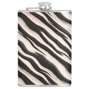 Flasques Zebra raye une texture transparente + vos idées