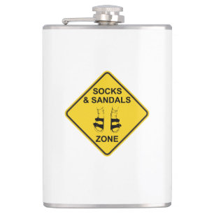 Flasques Zone Chaussettes et sandales