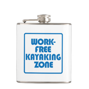 Flasques Zone de Kayak sans travail