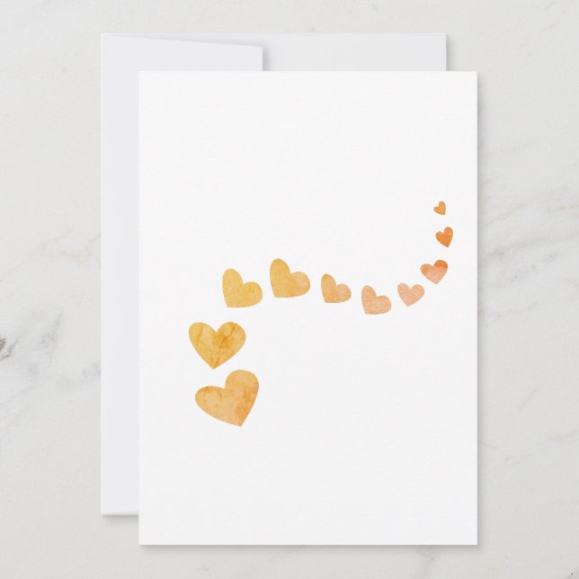 Flat Card BABY SHOWER (Rückseite)