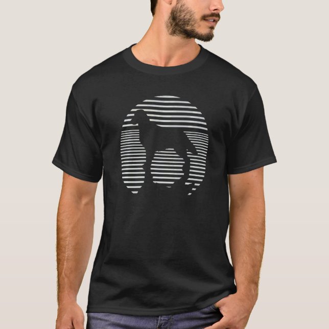 Flat Coated Retriever Hund T-Shirt (Vorderseite)