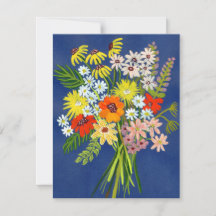 Flat Dankeschön-Karte