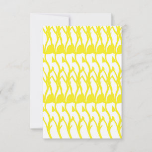 Flat Dankeschön-Karte Dankeskarte