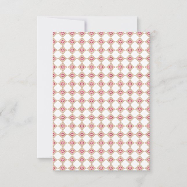 Flat Dankeschön-Karte Dankeskarte (Vorderseite)