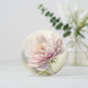 Flat Dankeschön-Karte Dankeskarte