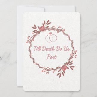 Flat Dankeschön-Karte Dankeskarte