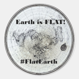 Flat Earth Stickers