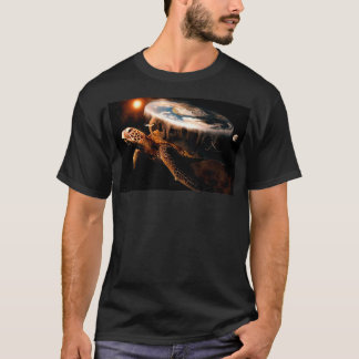 Flat Earth Turtle FlatEarthFlatEarth FlatEarth Tur T-Shirt