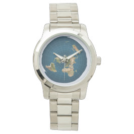 Flat Earth Watch 1 Men Armbanduhr