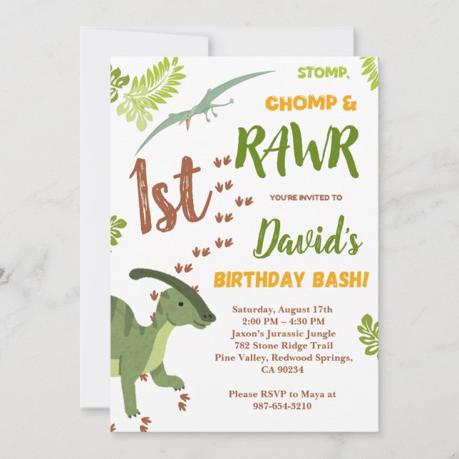 Flat Greeting Card Karte (Vorderseite)