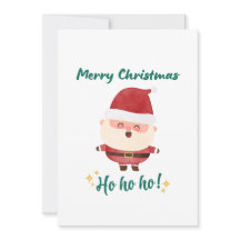 Flat Holiday Card