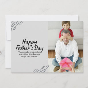 Flat Holiday Card Feiertagskarte