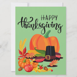 Flat Holiday Card Feiertagskarte