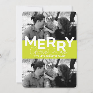 Flat Holiday Card Feiertagskarte