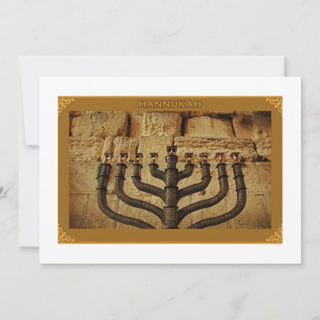 Flat Holiday Card Feiertagskarte (Vorderseite)