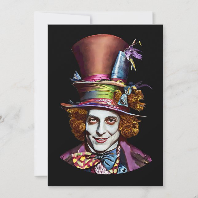 Flat Holiday Card Feiertagskarte (Vorderseite)