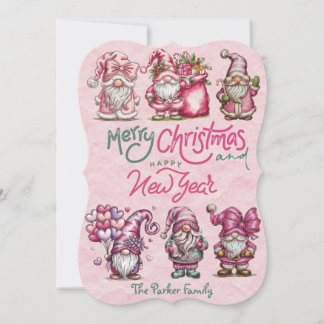 Flat Holiday Card Feiertagskarte