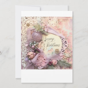 Flat Holiday Card Feiertagskarte