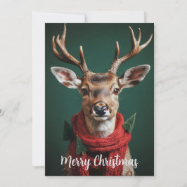 Flat Holiday Card Feiertagskarte