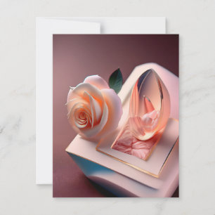 Flat Holiday Card Feiertagskarte