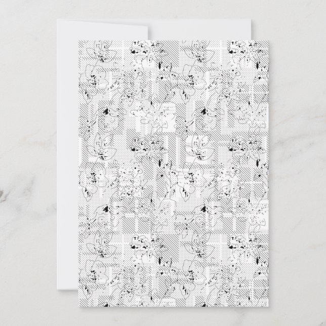 Flat Holiday Card Feiertagskarte (Vorderseite)