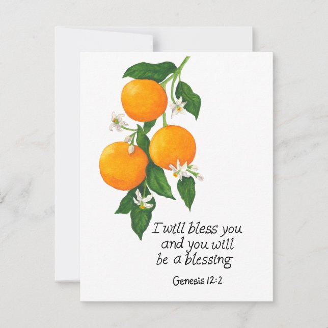 Flat Holiday Card Feiertagskarte (Vorderseite)