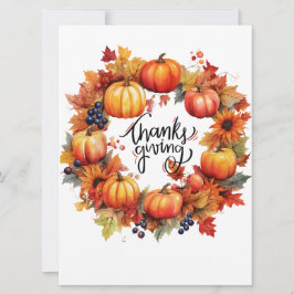 Flat Holiday Card Feiertagskarte