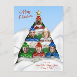 Flat Holiday Card Postkarte