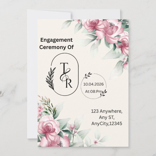 Flat Invitation  (Devant)