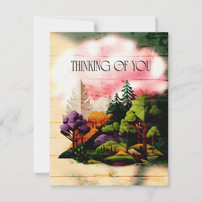 Flat Note Card Mitteilungskarte (Vorderseite)