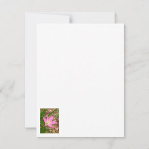 Flat Note Card - umweltrelevante Meldung Mitteilungskarte