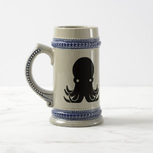 Flat Octopus Bierglas
