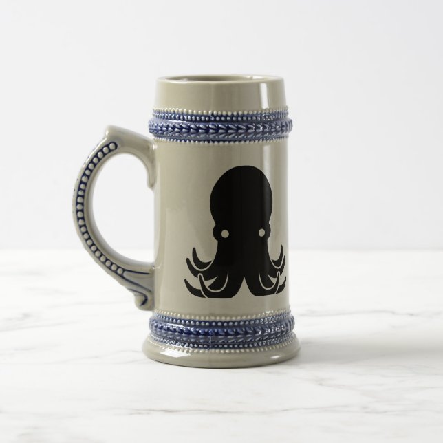 Flat Octopus Bierglas (Links)