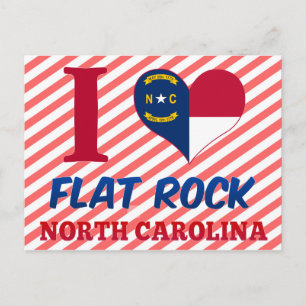 Flat Rock, North Carolina Postkarte