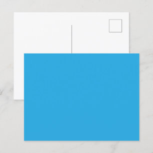Flat Sky Blue Background für Web & Print Einladungspostkarte